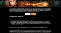Desktop Screenshot of baremaidens.com