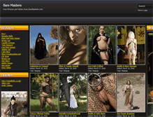 Tablet Screenshot of baremaidens.net